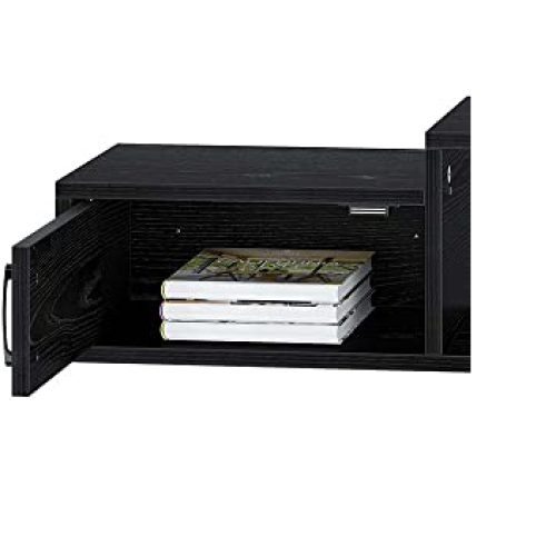 TV Stand Wall-Mounted TV Shelf with Power Outlet with Storage Manufactory